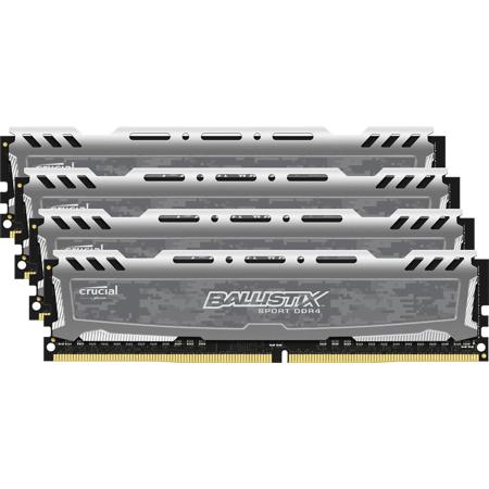 Ballistix Sport 32GB (4x 8GB) DDR4 Desktop Memory Module Kit