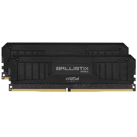 Crucial Ballistix MAX 32GB (16GBx2) DDR4 4000 MT/s Memory Kit, Black