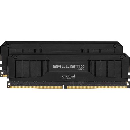 Crucial Ballistix MAX 16GB (8GBx2) DDR4 4400 MT/s Memory Kit, Black