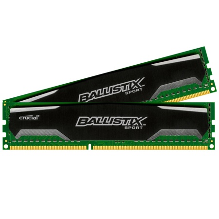 Ballistix Sport 8GB (2x 4GB) 240Pin DDR3 Memory Module Kit