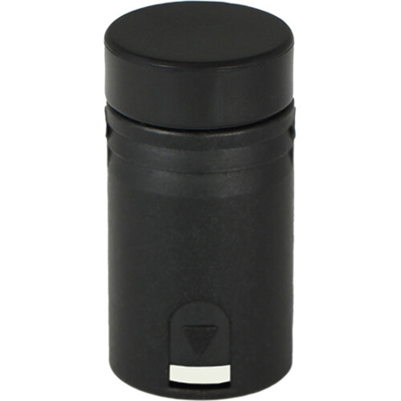 Cable Techniques R/A XLR 3-Pin Male Connector, B-Shell, Large/Black Cap, 10-Pack