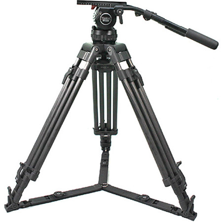 Came-TV CAME-20T Professional 3-Section CF Tripod w/Fluid Head & Ground Spreader