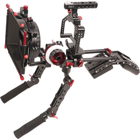 Came-TV Protective Cage with Hand Grip and Shoulder Support for Panasonic GH5 Camera