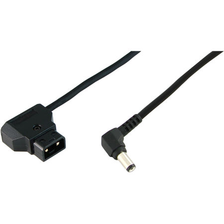 Cable Techniques 15" D-Tap 2-Pin Male to Coax Non-Locking DC Power Cable