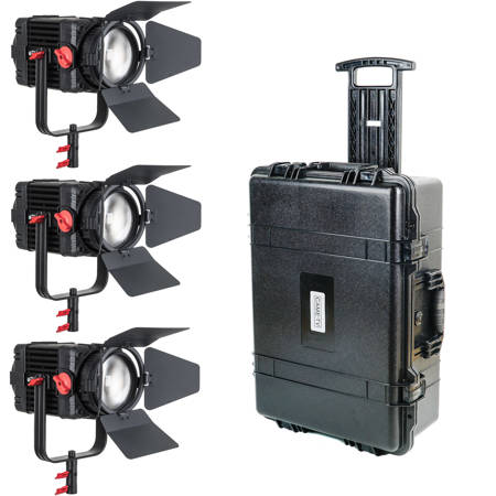 Came-TV Boltzen F-150S 150W Fresnel Focusable LED Bi-Color 3-Light Kit