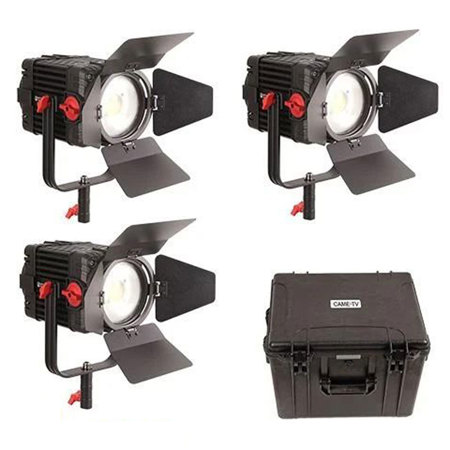 CAME TV Boltzen F 150s 150W Fresnel Focusable LED Bi Color 3 Light Kit