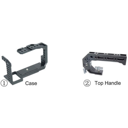 Came-TV Cage with Top Handle for Sony FX3 Camera