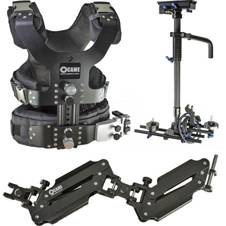Came-TV 5.5-33lbs Pro Camera Steadicam Video Carbon Stabilizer with Case