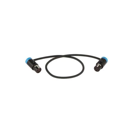 Cable Techniques Low-Profile LPS TA3F to TA3F Cable 12" - Blue Caps