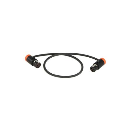 Cable Techniques Low-Profile LPS TA3F to TA3F Cable 18" - Orange Caps