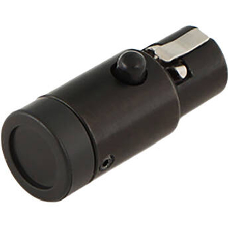 Cable Techniques LP R/A TA3F 180 Mini XLR 3-Pin F Connector, Large/Black Cap