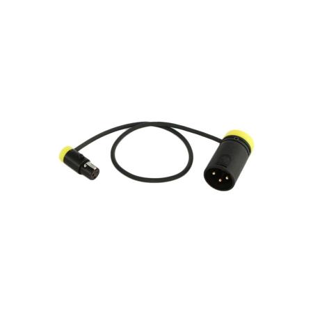 Cable Techniques LPS Low-Profile TA3F to LPXLR-3M Cable 12" - Yellow Caps
