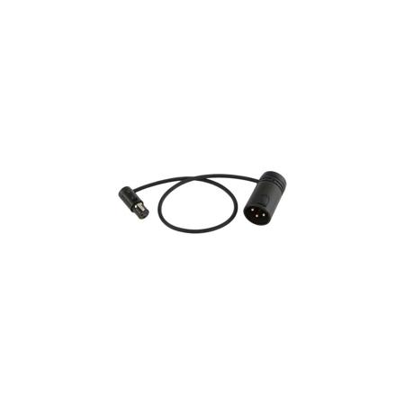 Cable Techniques LPS Low-Profile TA3F to LPXLR-3M Cable 18" - Black Caps
