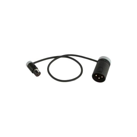 Cable Techniques LPS Low-Profile TA3F to LPXLR-3M Cable 24" - Gray Caps