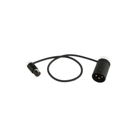 Cable Techniques LPS Low-Profile TA3F to LPXLR-3M Cable 24" - White Caps