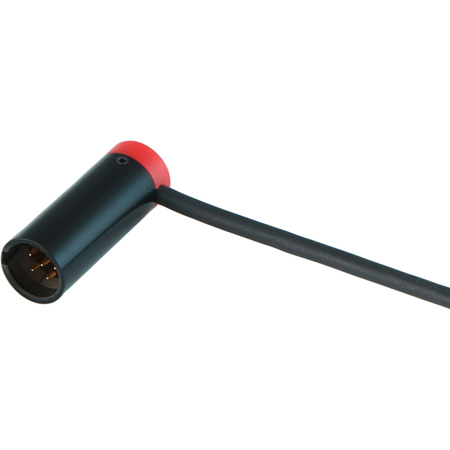 Cable Techniques LPS R/A TA5F Mini XLR 5-Pin Male Connector, Standard/Red Cap