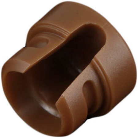 Cable Techniques Color Cap for Low Profile XLR Connector, Large/Brown