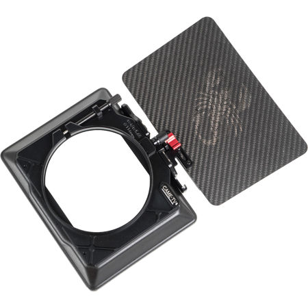 Came-TV Matte Box with 114mm Cine Lens Opening and Carbon Fiber Flag