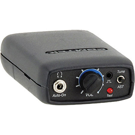 Comtek PR-75A AutoSmart Tuning Receiver for BST-75/BST-50b/M-175 Transmitters, 100Hz-10kHz Audio Frequency Response, 72-76MHz Operating Radio Frequency