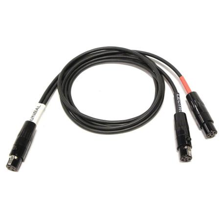 Cable Techniques 24" TA3F to 2x TA5F Interface Cable for Sound Devices