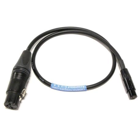 Cable Techniques 24" XLR-3F to TA3F Interface Cable