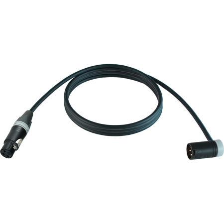 Cable Techniques 15' Straight XLR-3F to 3M R/A Mogami W2893 Mic Cable, Gray Cap