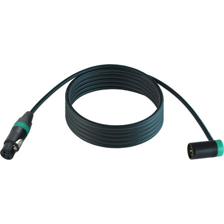 Cable Techniques 50' Straight XLR-3F to 3M R/A Mogami W2549 Mic Cable, Green Cap