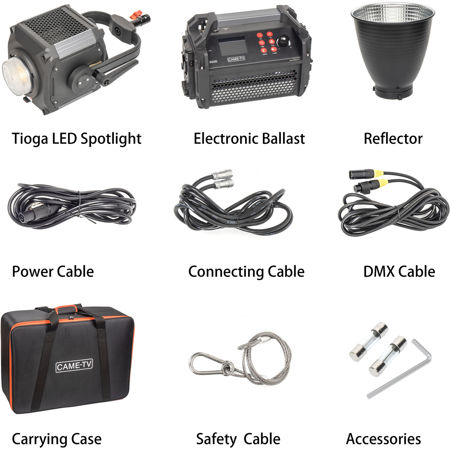 Came-TV Tioga Series 660W Bi-Color LED Spotlight