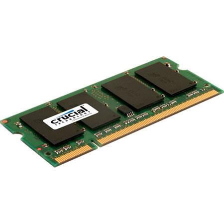 Crucial 2GB,SODIMM,DDR2 PC2-6400 Mmry f/Ntbk