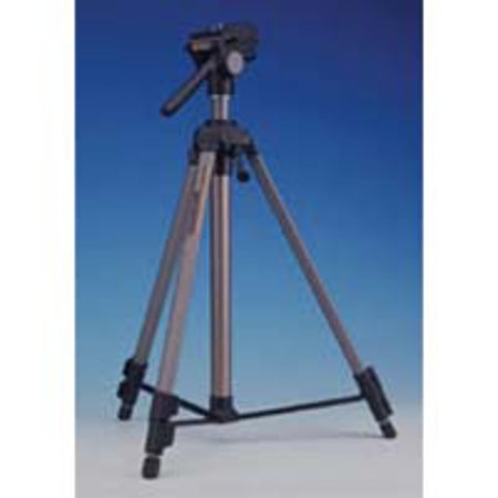 Cullmann CU2200 Universal Video Tripod with Two Way Pan Head & Geared Center Column, Maximum Height 60", Supports 7 lbs.