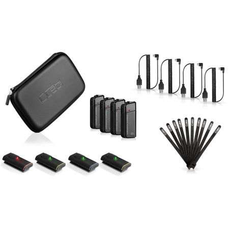 Cuebi Wireless Tally Lights, Set of 4