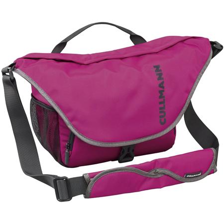 Cullmann Madrid Sports Maxima 125+ Messenger Camera Bag, Red Purple/Gray