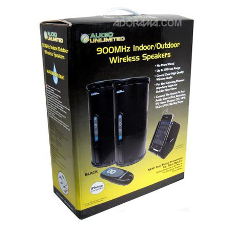 Cables Unlimited Premium 900MHz Indoor/Outdoor Speakers, Pair