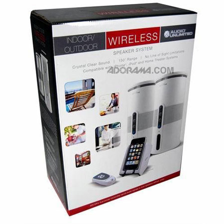 Cables Unlimited Premium 900MHz Indoor/Outdoor Speaker