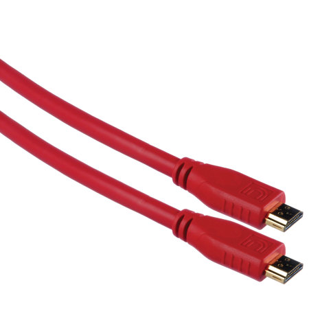 Comprehensive Pro 1.5' (0.4m) AV/IT High Speed HDMI Cable, Deep Red