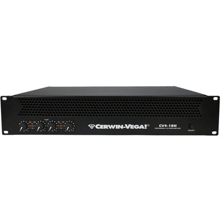 Cerwin Vega CV4-18H Professional 3640W 4-Channel Audio Power Amplifier