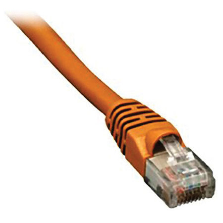 Comprehensive CAT5e 350 MHz Crossover Cable, 5', Orange