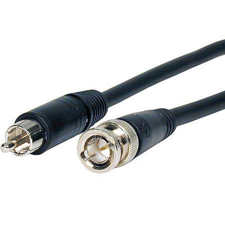 Comprehensive HR Pro BNC Plug to RCA Video Cable, 25FT
