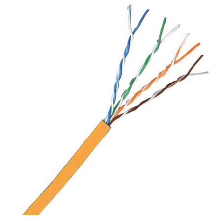 Comprehensive 1000' Cat 5e 350Mhz Stranded Cable, Orange