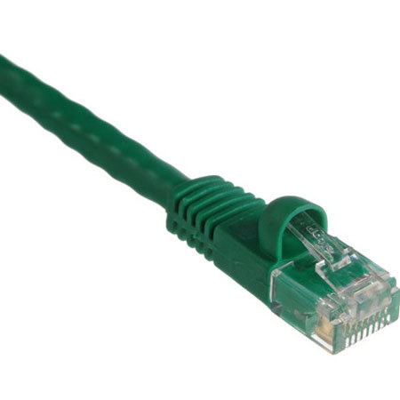 Comprehensive 50' Cat6 550 MHz Snagless Patch Cable, Green