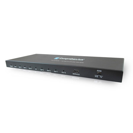 Comprehensive UHD 4K 1x8 HDMI Splitter