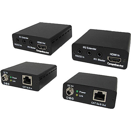Comprehensive HDMI RS-232 HDBaseT Extender Over CAT5e/6 Up to 330ft