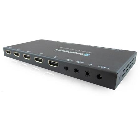 Comprehensive 4x1 Full UHD 4K60 18Gbps HDMI Switcher