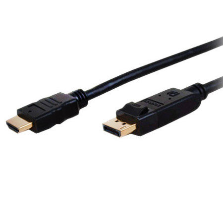 Comprehensive 3' Standard Series DisplayPort to HDMI High Speed Cable