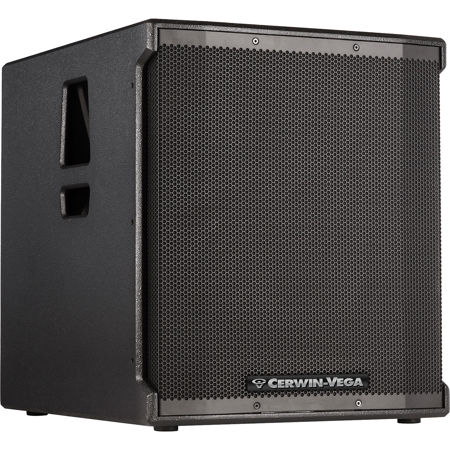 Cerwin Vega CVE Series 18" 1000W Bluetooth Powered Subwoofer