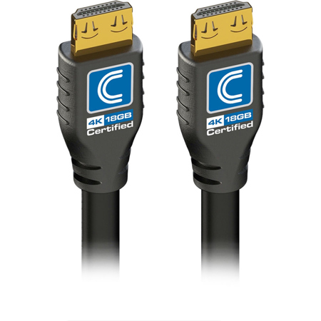 Comprehensive Pro AV/IT HDMI Male to HDMI Male Cable with 6' ProGrip, Black