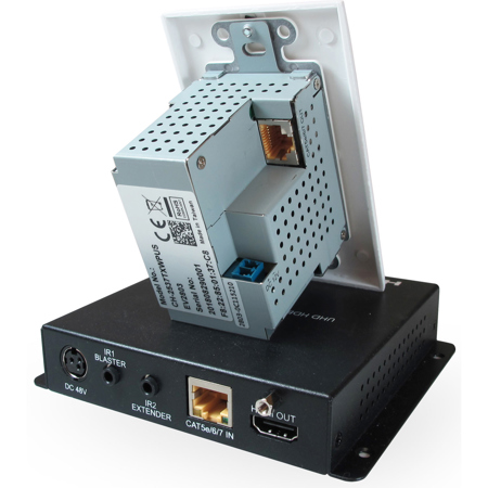 Comprehensive Pro AV/IT HDBaseT 4K60 18G HDMI/VGA/Audio Wall Plate Extender Kit