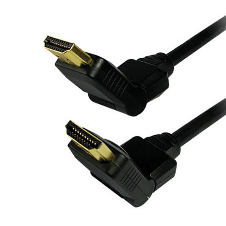 Comprehensive 6' High Speed HDMI Swivel Cable, Up to 10.2 Gbps Bandwidth