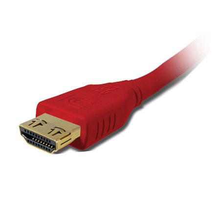 Comprehensive MicroFlex Pro AV/IT Series 12' High Speed HDMI Cable with ProGrip, Deep Red