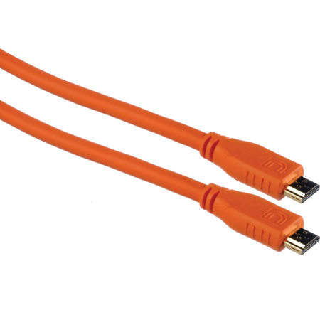 Comprehensive MicroFlexPro AV/IT 1.5' High Speed HDMI Cable with ProGrip, Orange